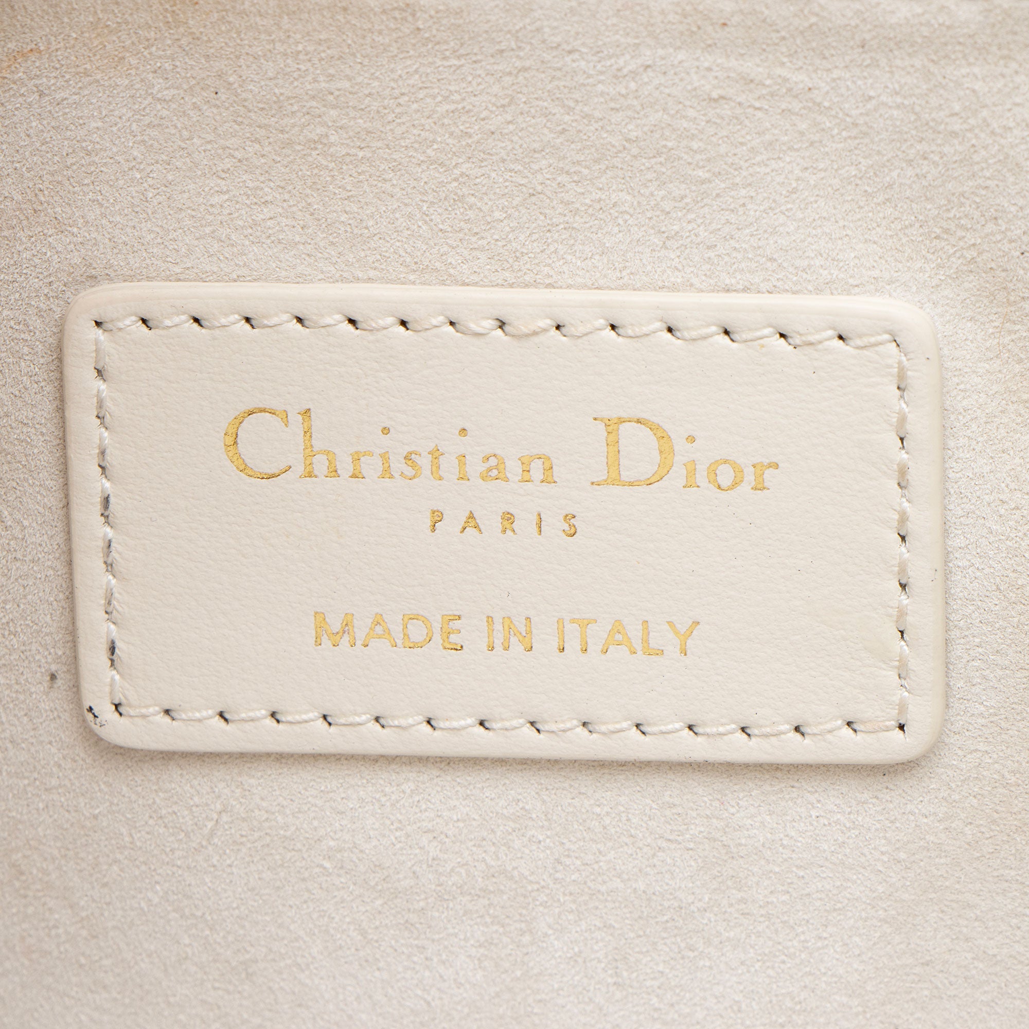 Dior Cannage Calfskin Dior Book Small Tote
