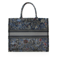 Dior Canvas Le Jardin Magique Large Book Tote