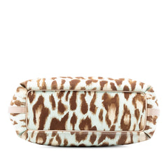 Dior Canvas Leopard Print Saint Tropez Tote
