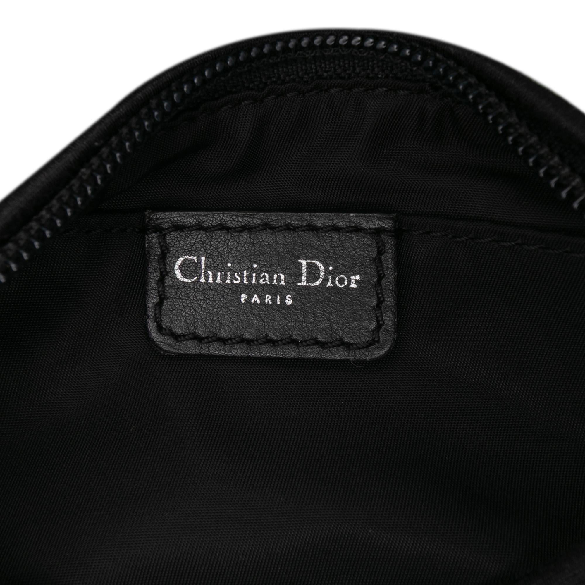 Dior Canvas Printed Denim Crossbody