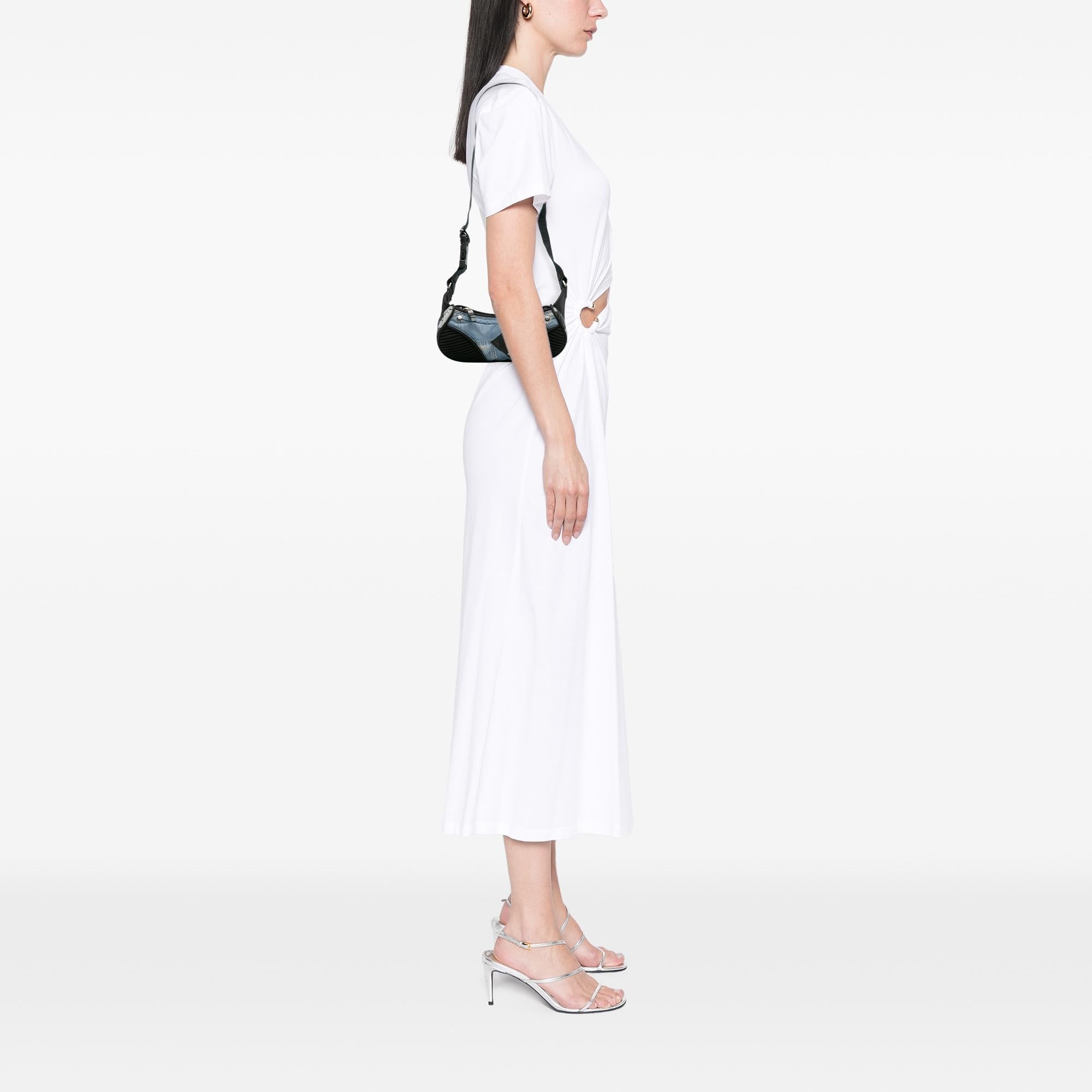 Dior Canvas Printed Denim Crossbody
