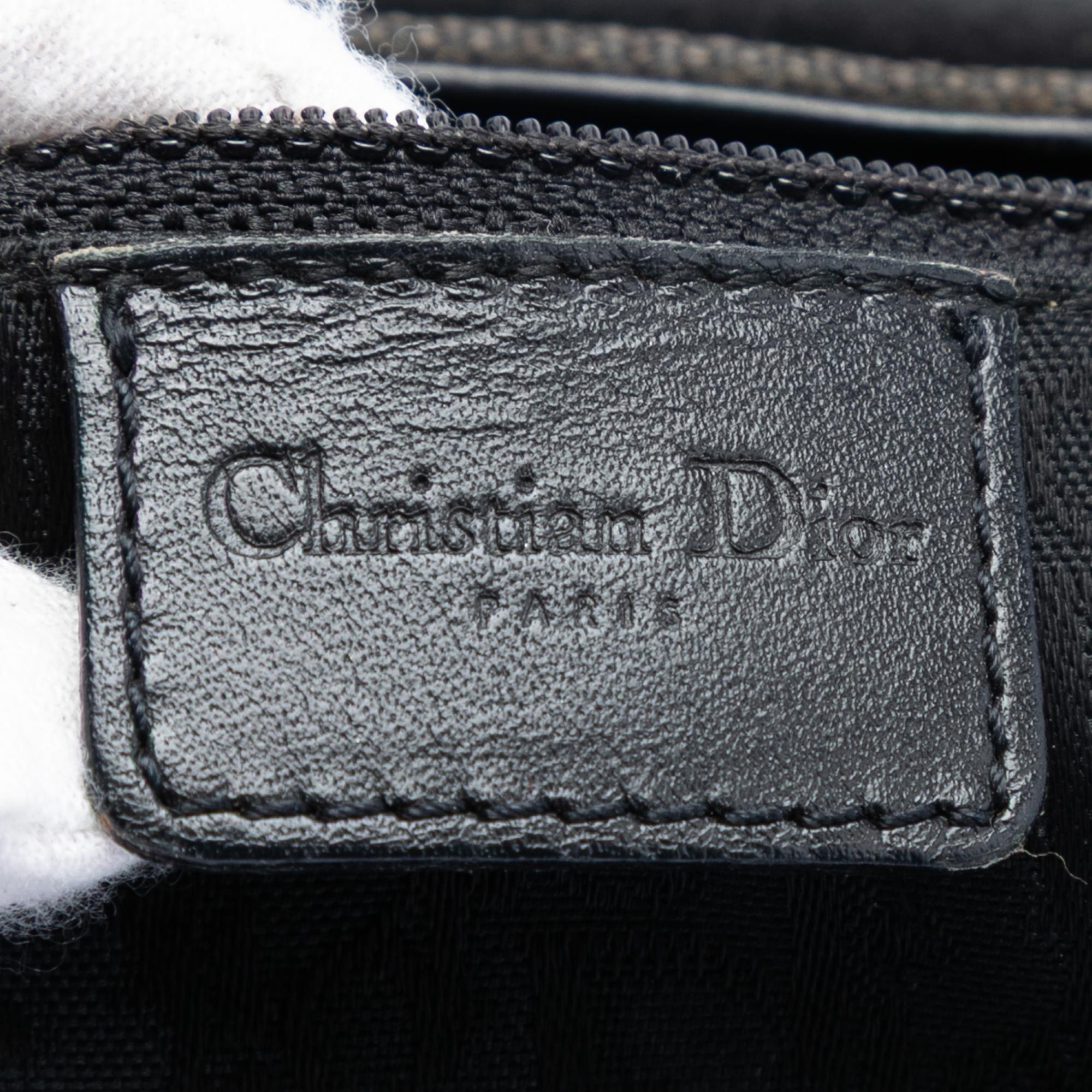 Dior Canvas Street Chic Columbus Shoulder Bag