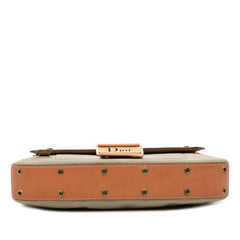 Dior Canvas and Leather Street Chic Columbus Shoulder Bag