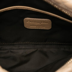 Dior Coated Canvas Cannage Lady Dior Panarea Clutch