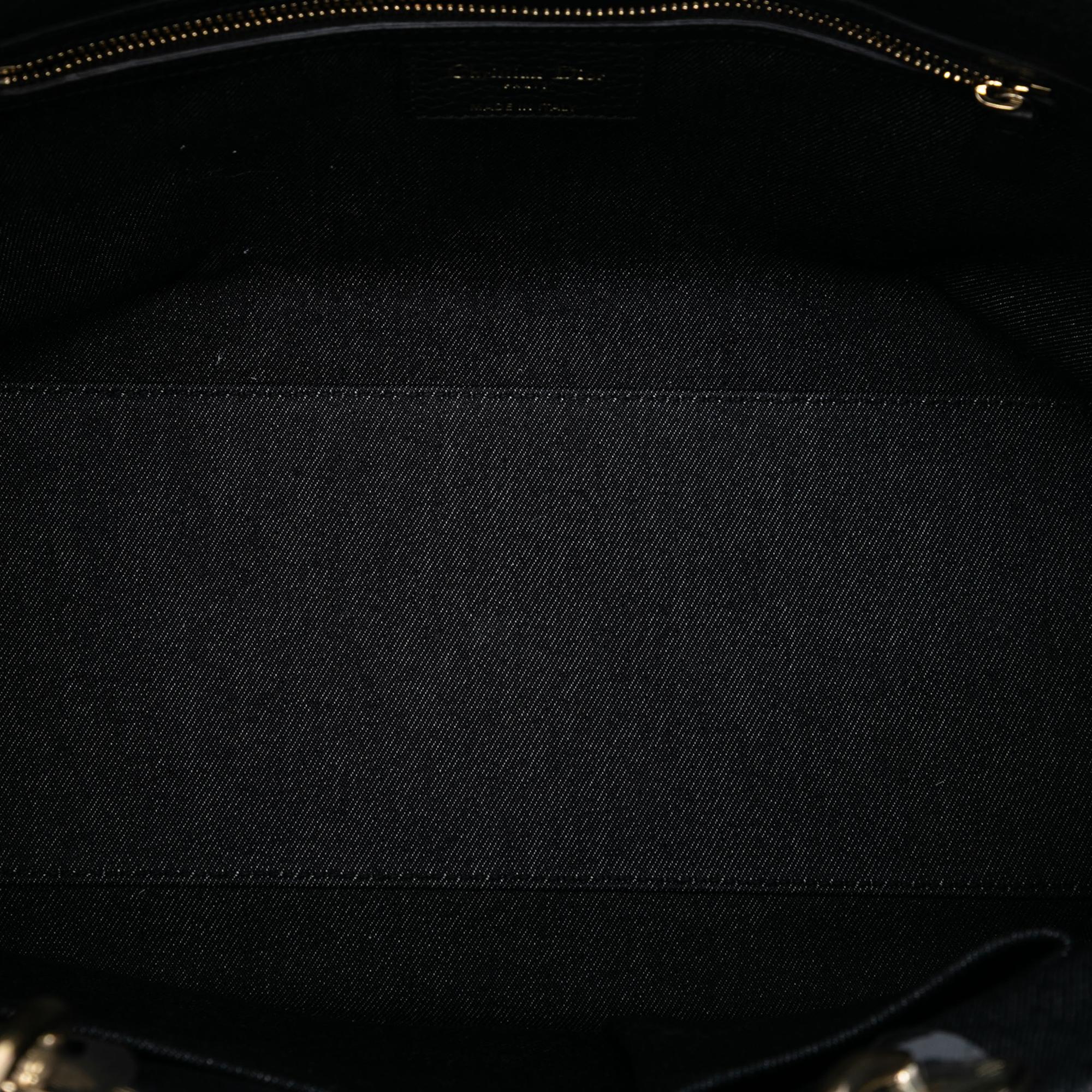 Dior Denim Patch D Light Satchel