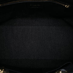 Dior Denim Patch D Light Satchel