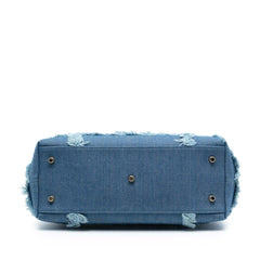 Dior Denim Patch D Light Satchel