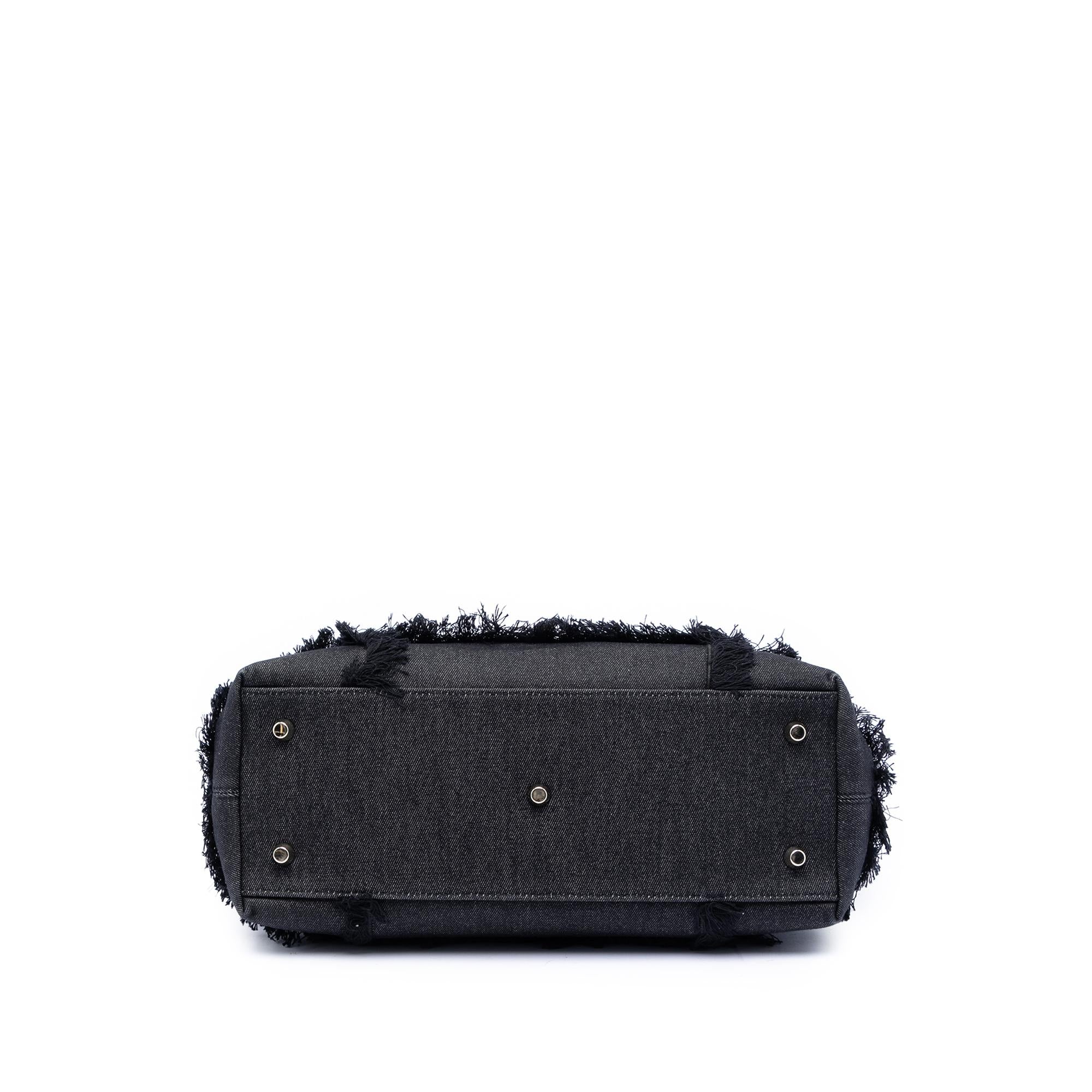 Dior Denim Patch D Light Satchel