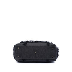 Dior Denim Patch D Light Satchel