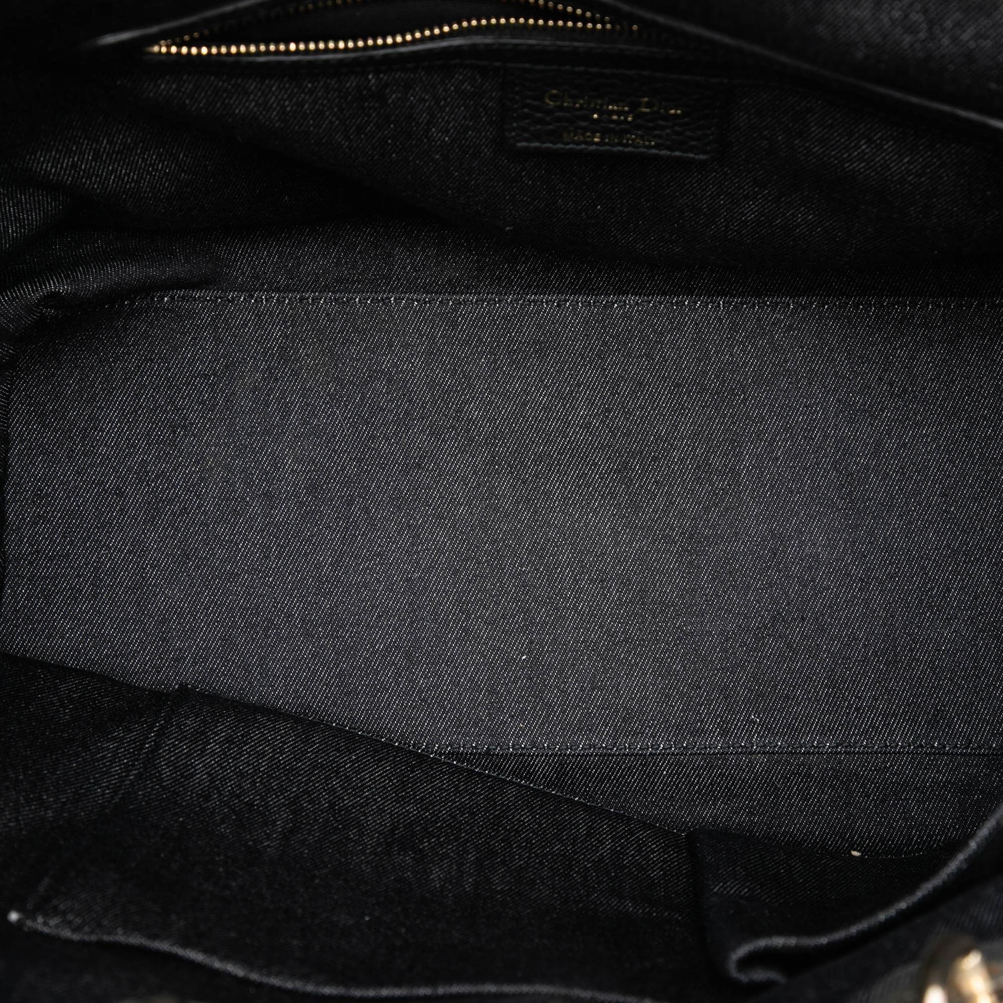 Dior Denim Patch D Light Satchel