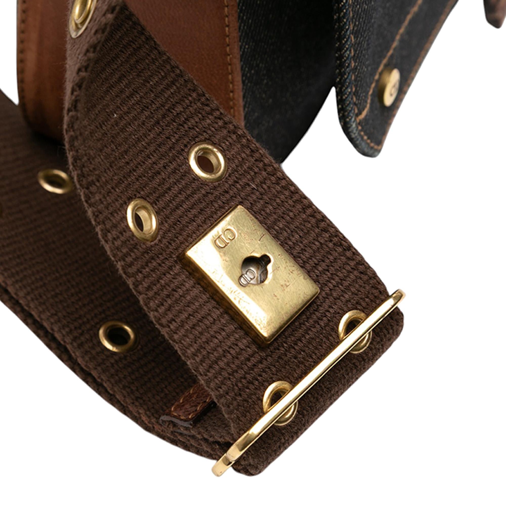 Dior Denim Street Chic Crossbody