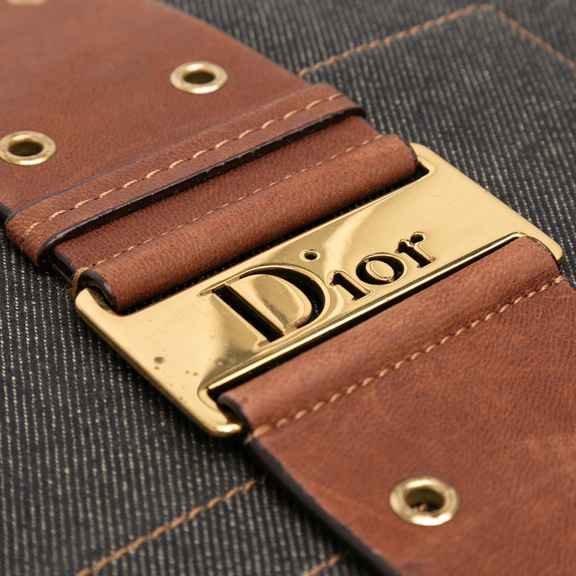 Dior Denim Street Chic Crossbody