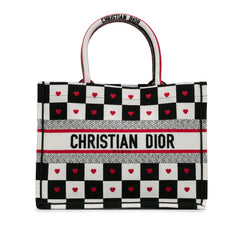Dior DiorAmour Medium Canvas D-Chess Book Tote