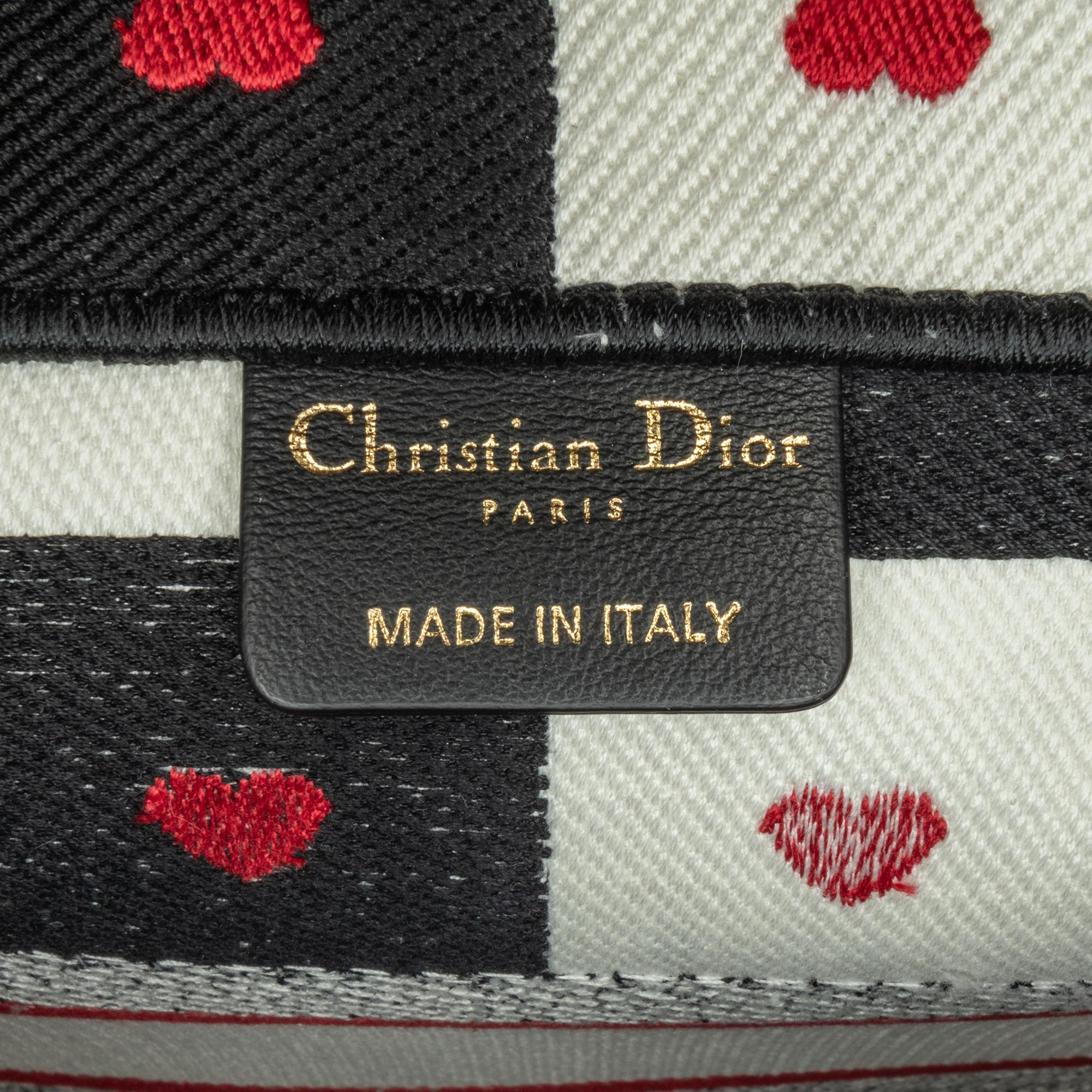 Dior DiorAmour Medium Canvas D-Chess Book Tote