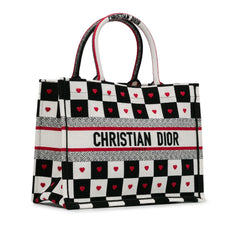 Dior DiorAmour Medium Canvas D-Chess Book Tote
