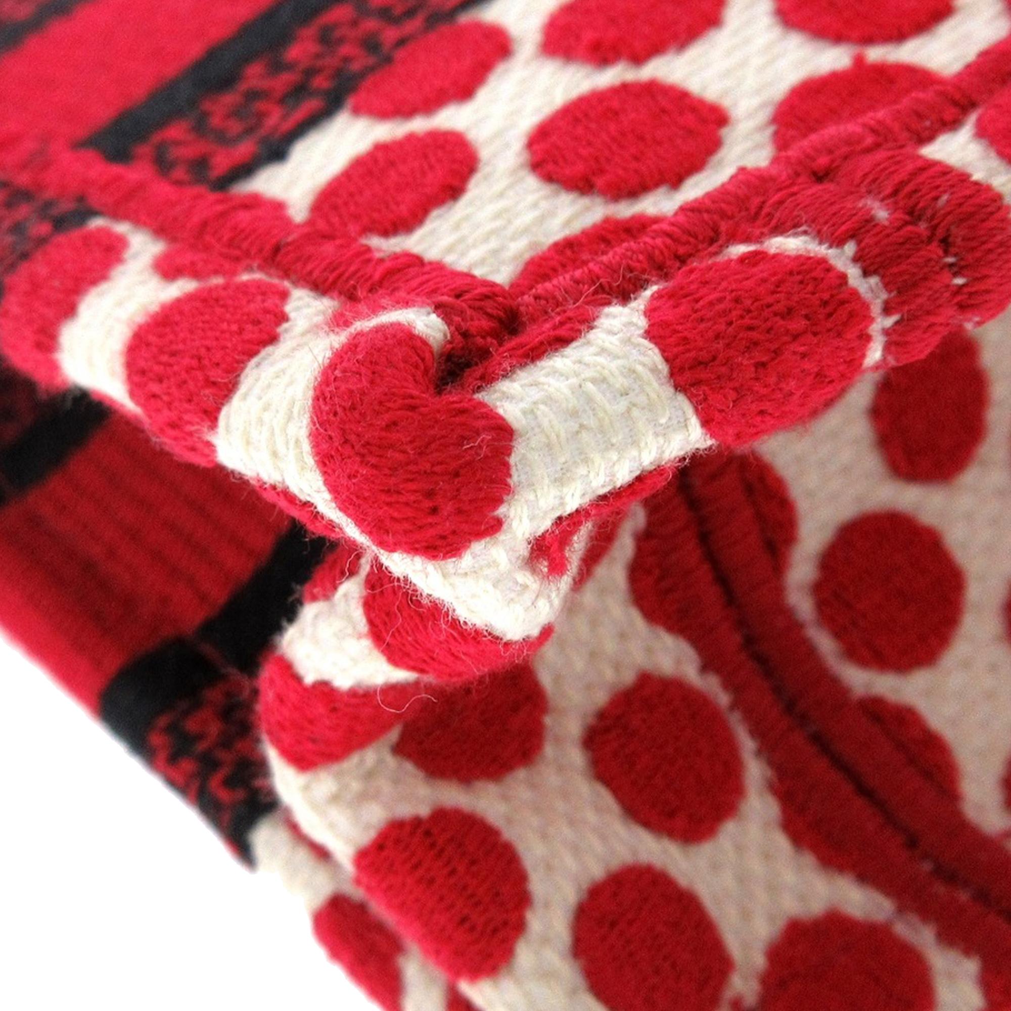 Dior DiorAmour Mini Embroidered Canvas Dots Book Tote