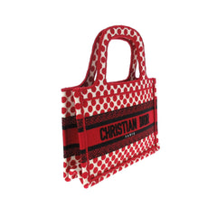 Dior DiorAmour Mini Embroidered Canvas Dots Book Tote