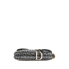Dior Diorissimo Canvas Saddle Bag
