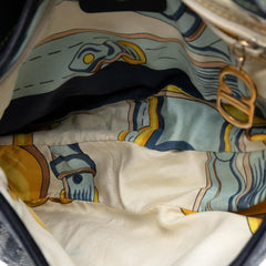 Dior Diorissimo Canvas Saddle Bag