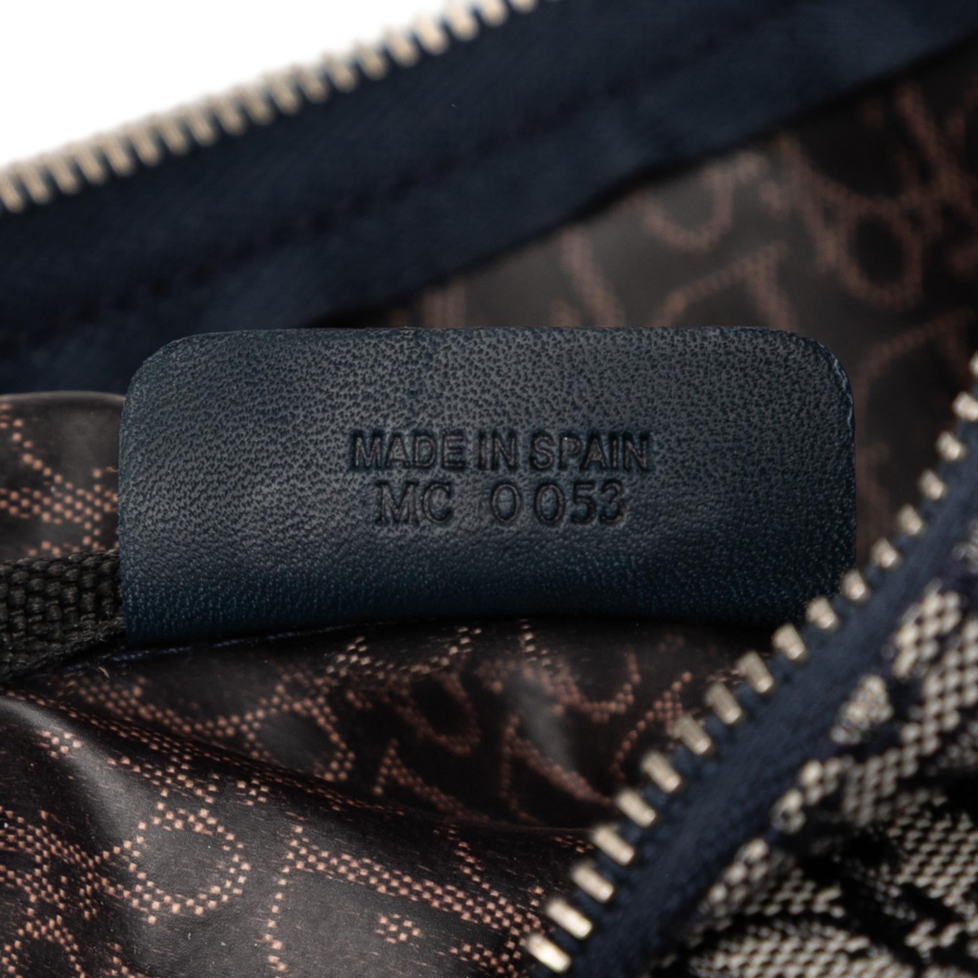 Dior Diorissimo Coated Canvas Handbag