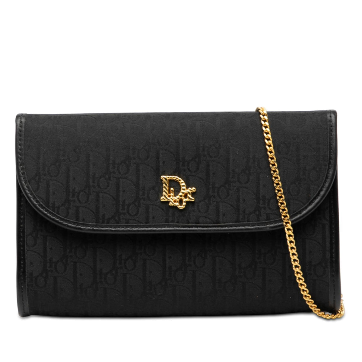 Dior Diorissimo Trotter Canvas Chain Crossbody