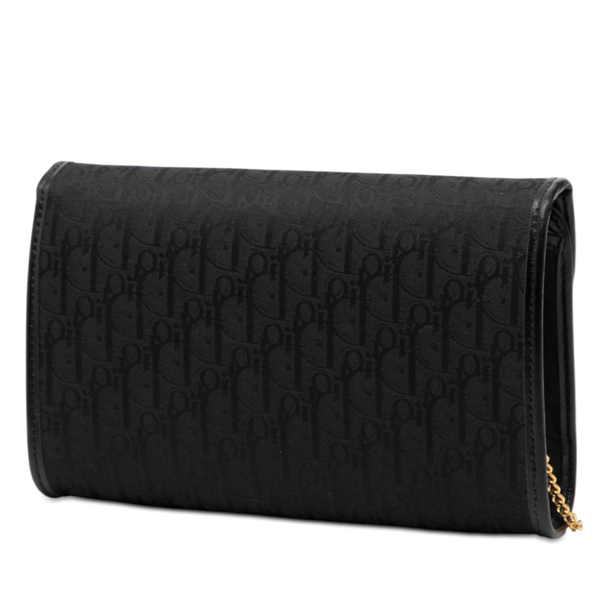 Dior Diorissimo Trotter Canvas Chain Crossbody