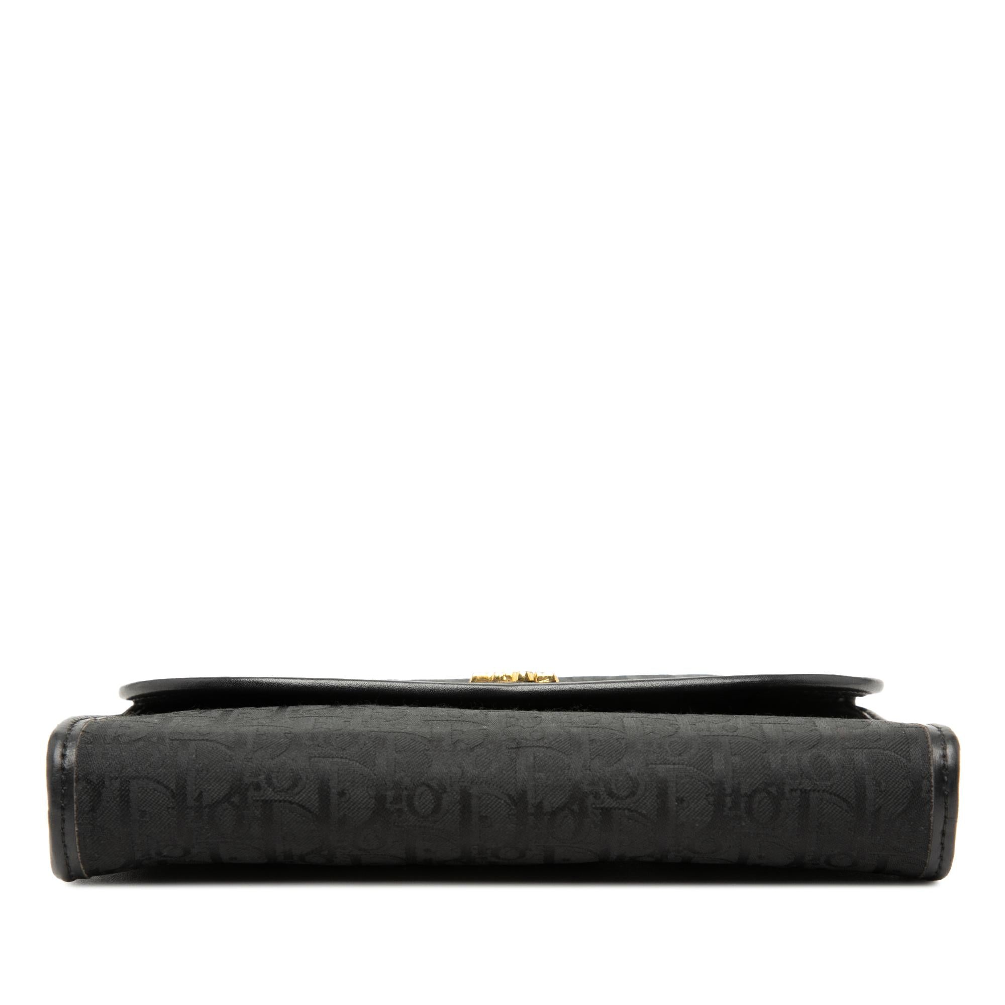 Dior Diorissimo Trotter Canvas Chain Crossbody
