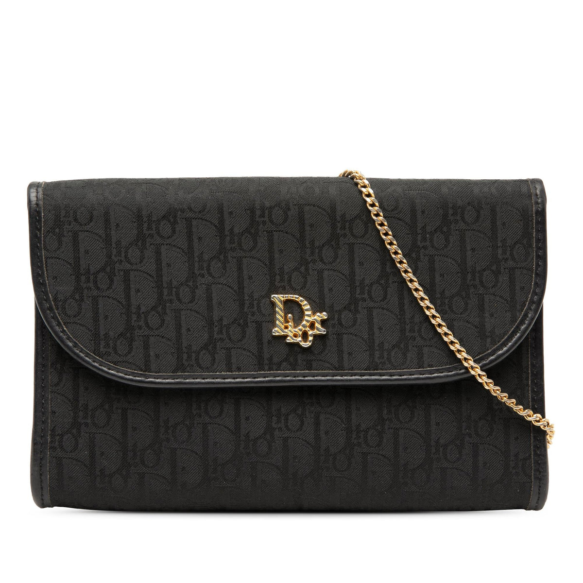 Dior Diorissimo Trotter Canvas Chain Crossbody
