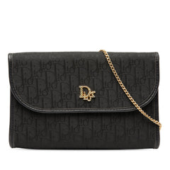 Dior Diorissimo Trotter Canvas Chain Crossbody