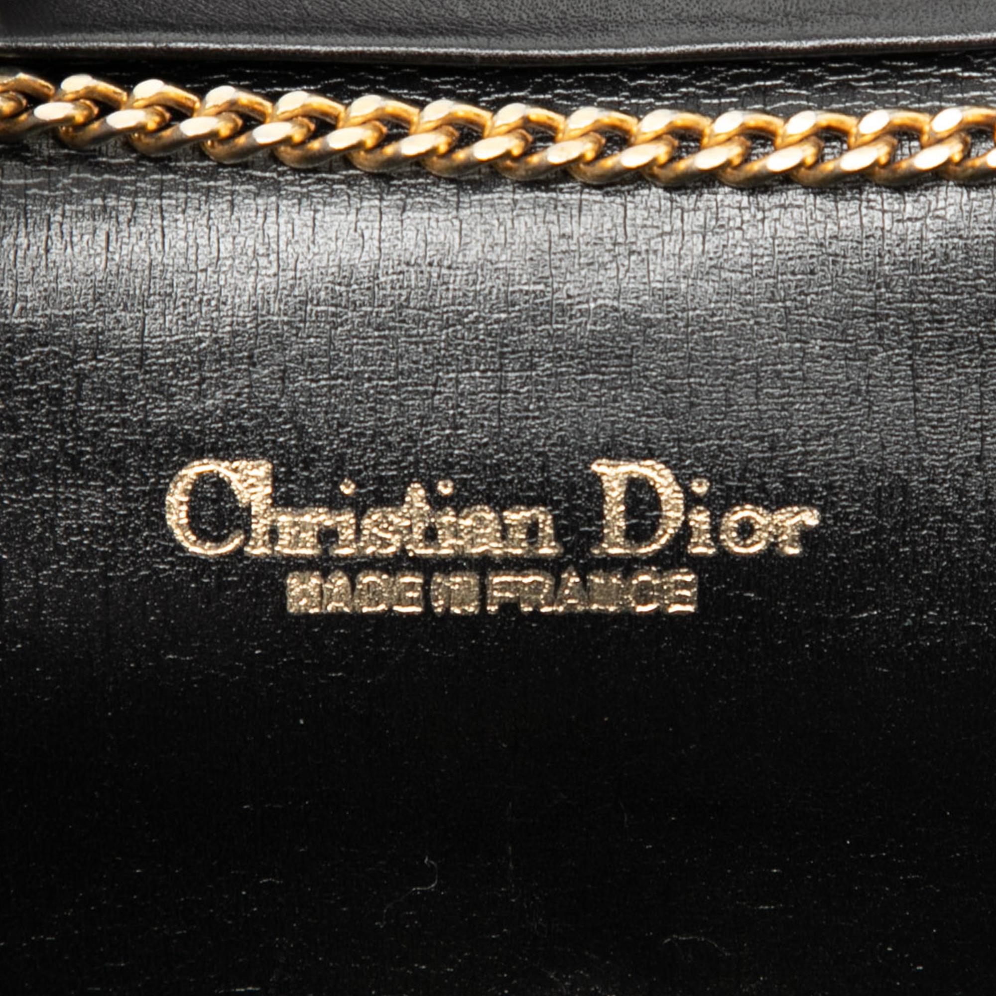 Dior Diorissimo Trotter Canvas Chain Crossbody