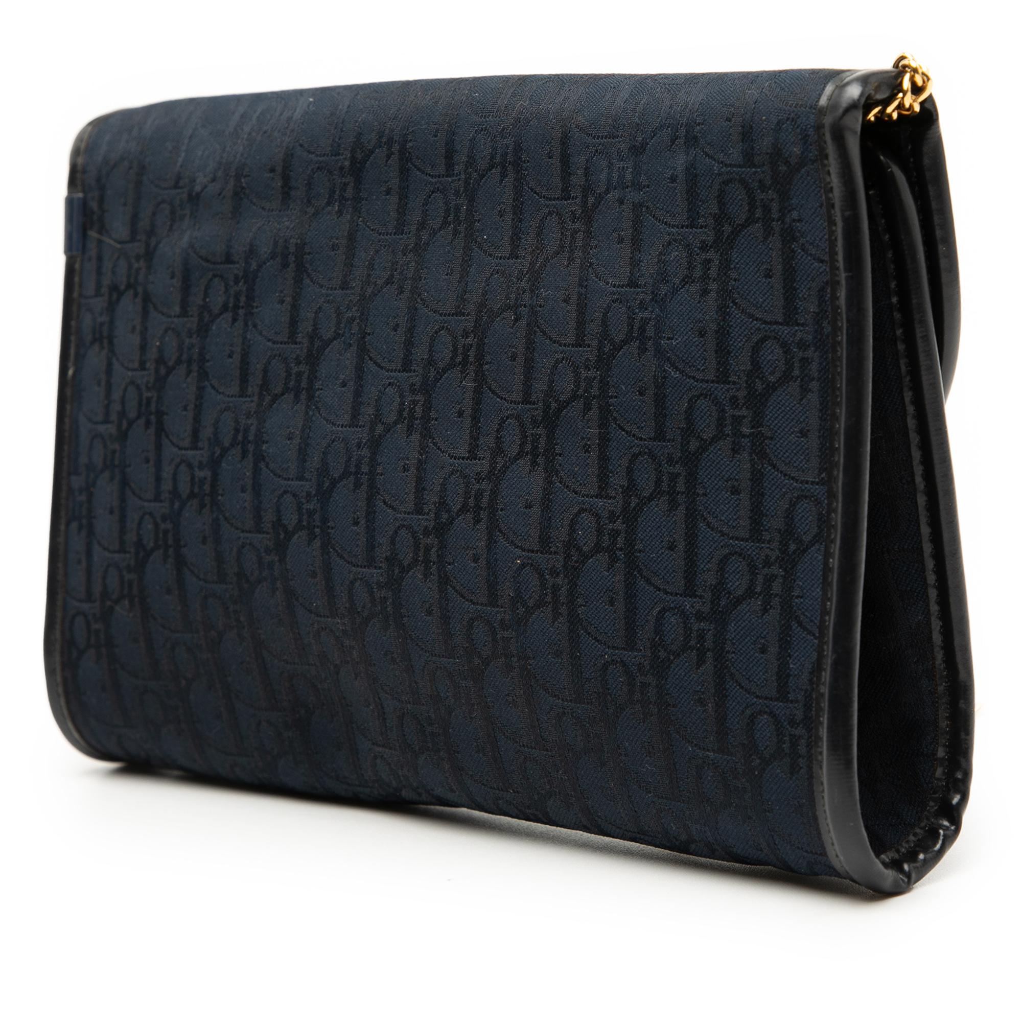 Dior Diorissimo Trotter Canvas Chain Crossbody