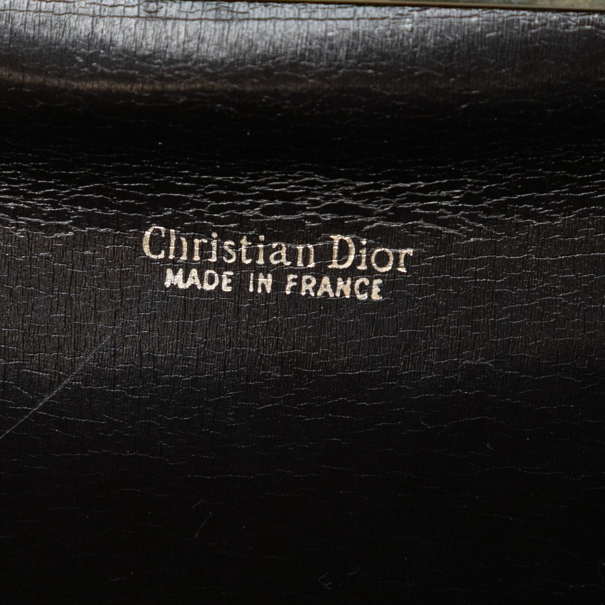 Dior Diorissimo Trotter Canvas Clutch