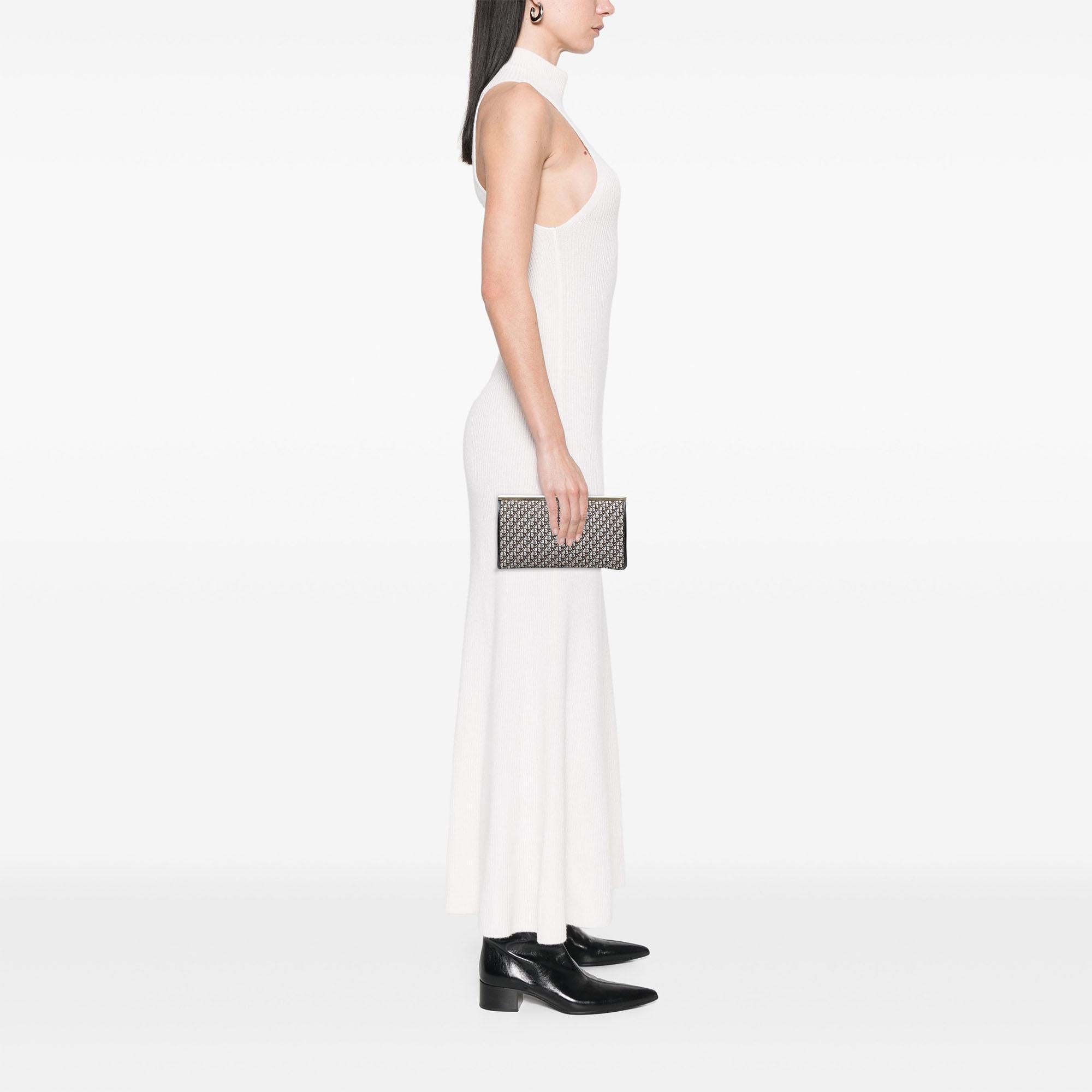 Dior Diorissimo Trotter Canvas Clutch