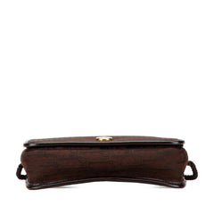 Dior Diorissimo Trotter Canvas Flap Crossbody