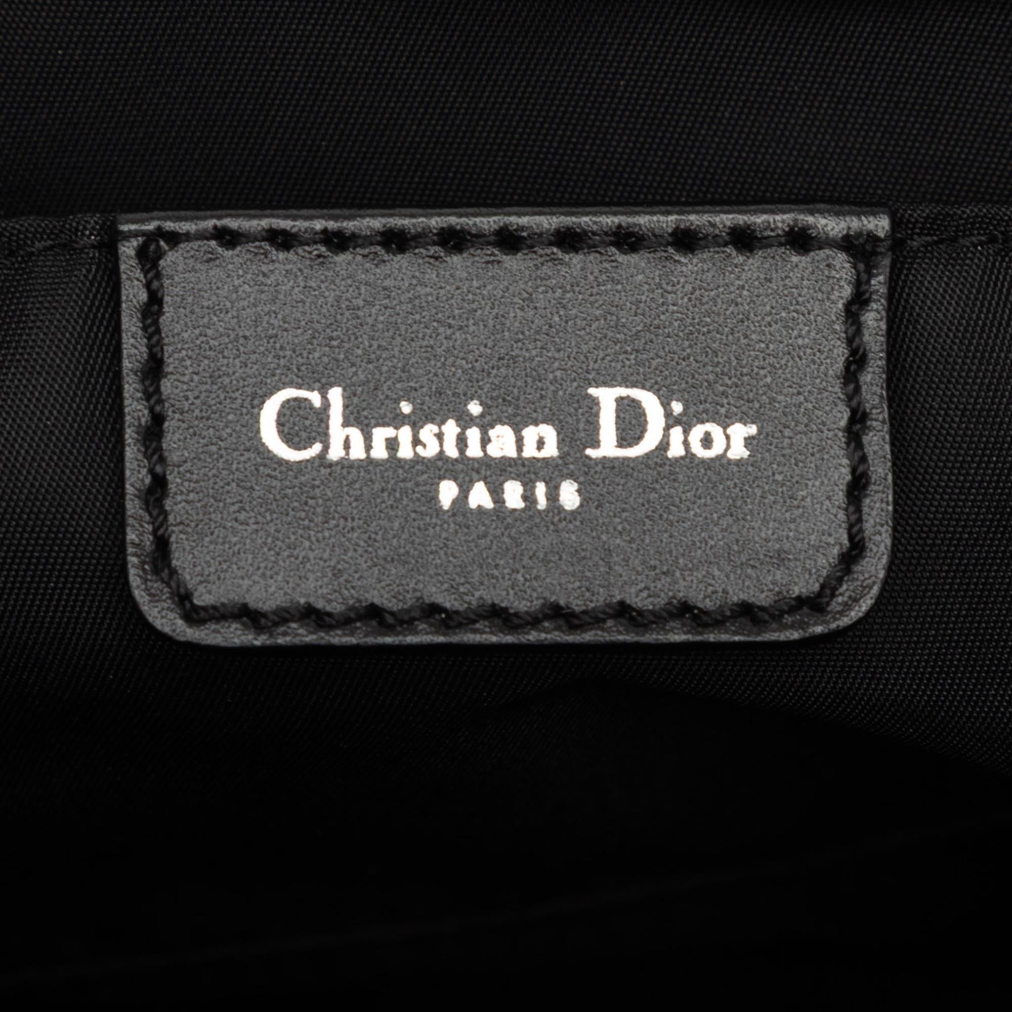 Dior Diorissimo Trotter Canvas Shoulder Bag