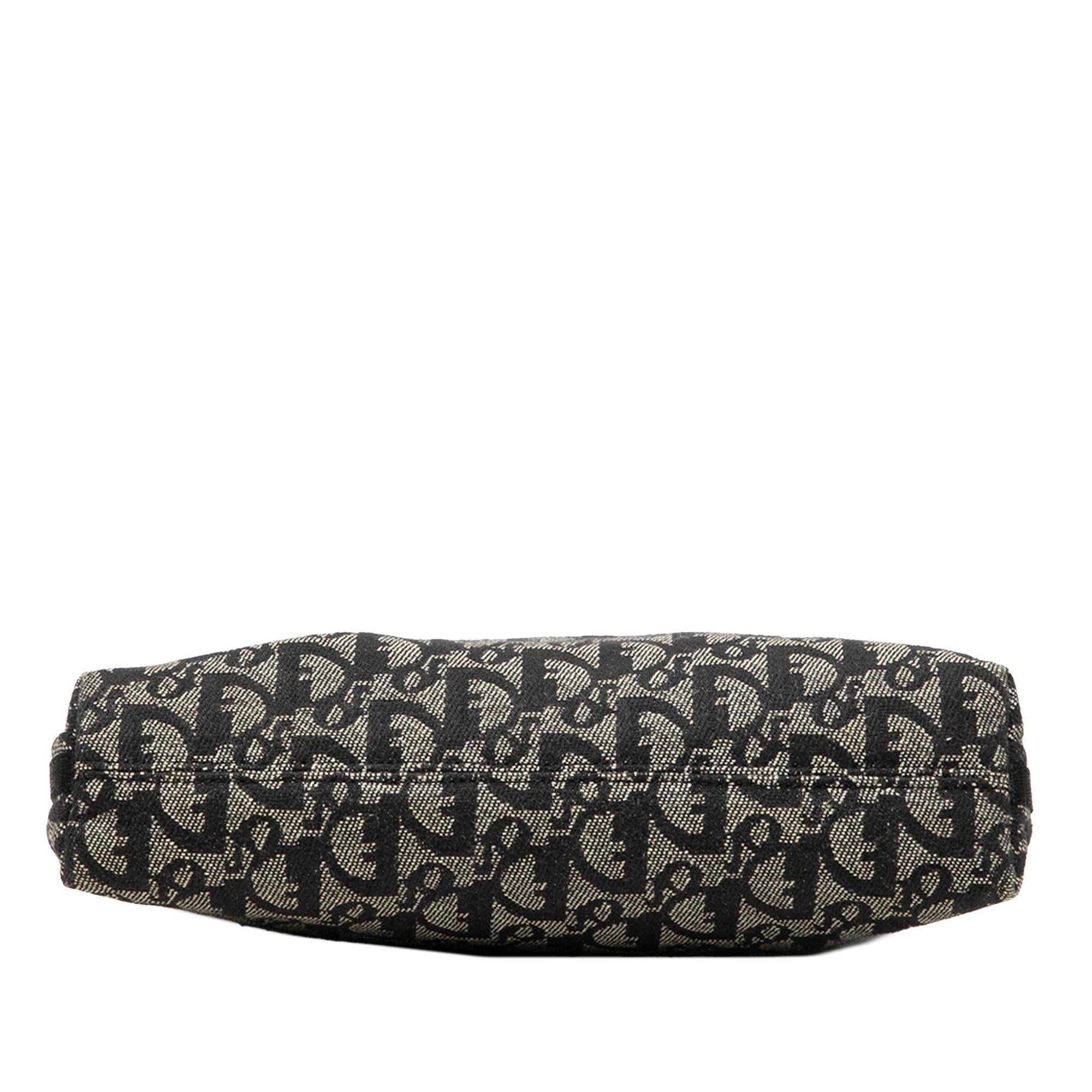 Dior Diorissimo Trotter Canvas Shoulder Bag
