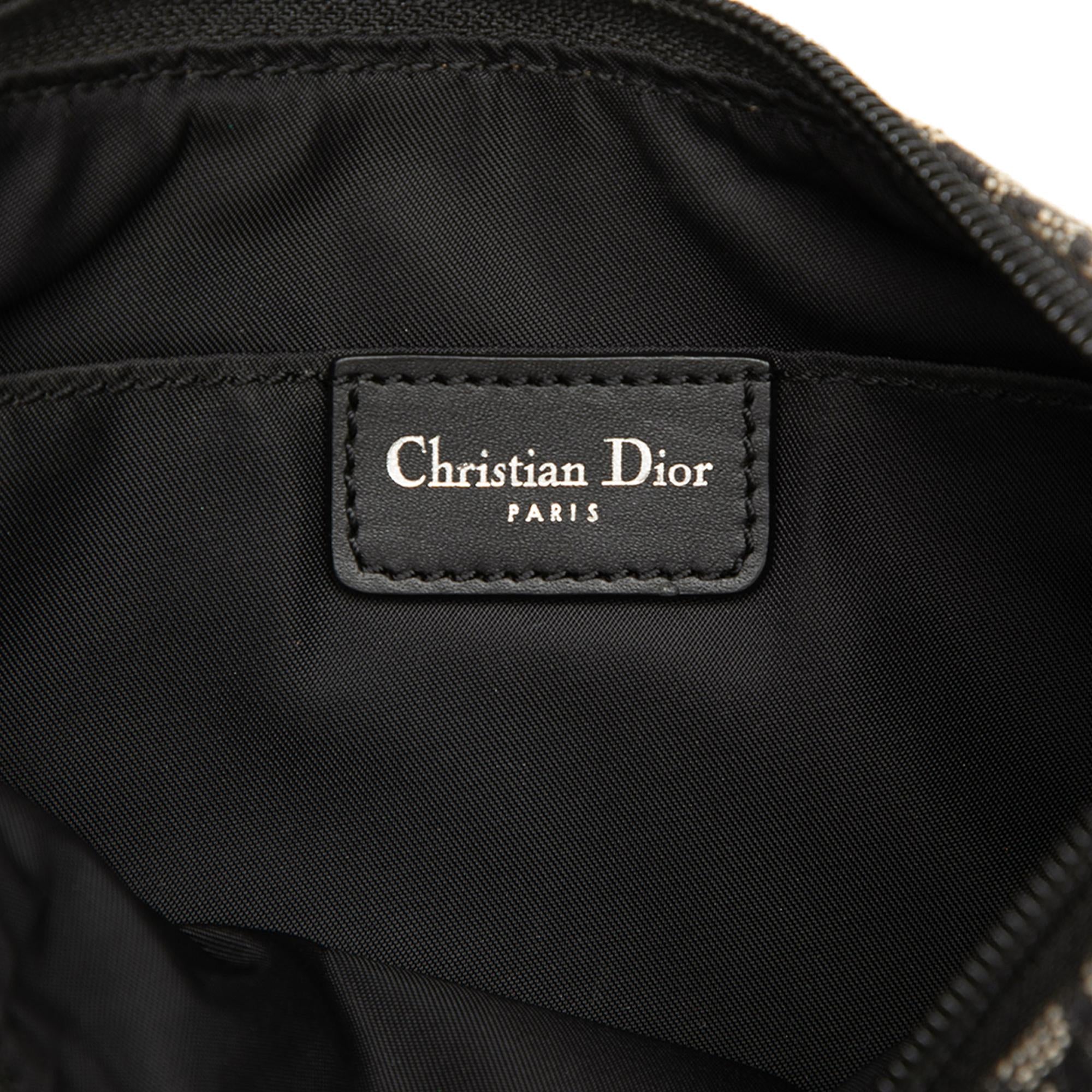 Dior Diorissimo Trotter Canvas Shoulder Bag