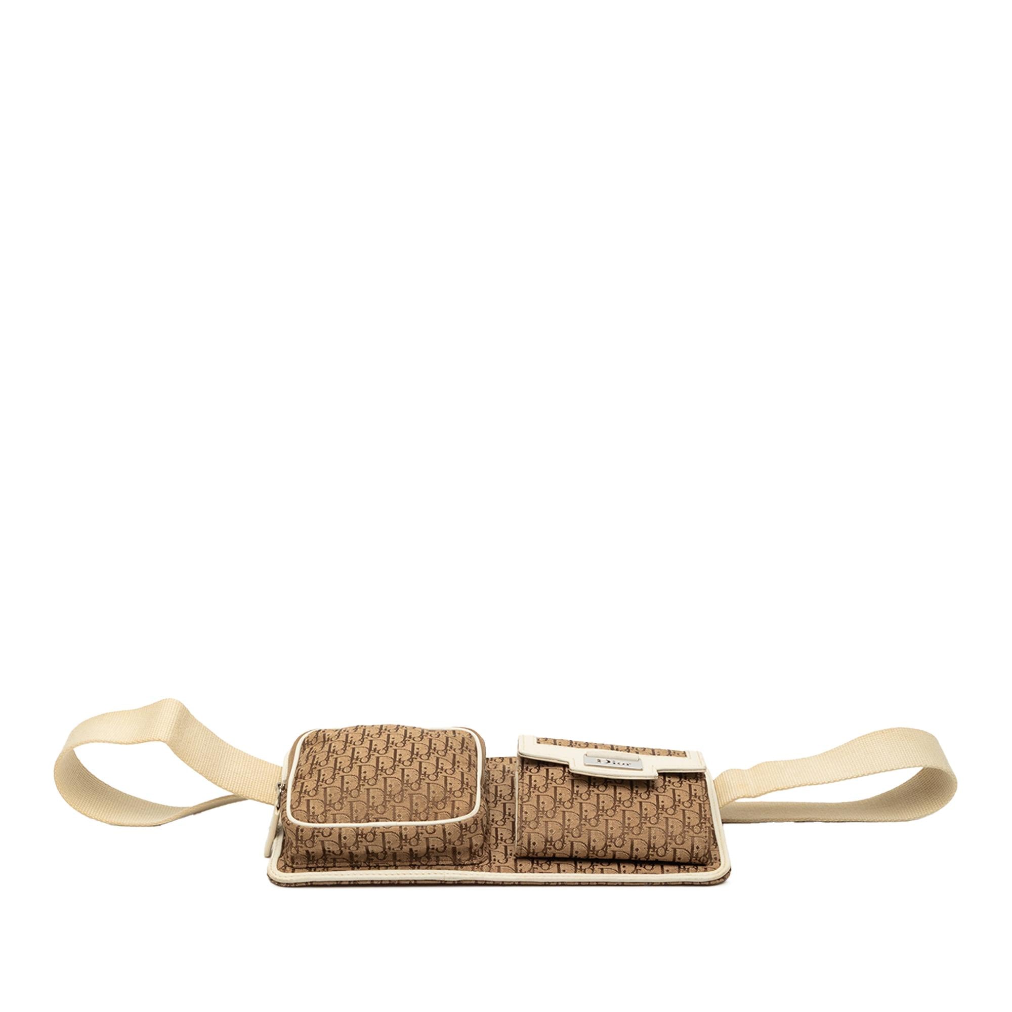 Dior Diorissimo Trotter Canvas Street Chic Belt Bag