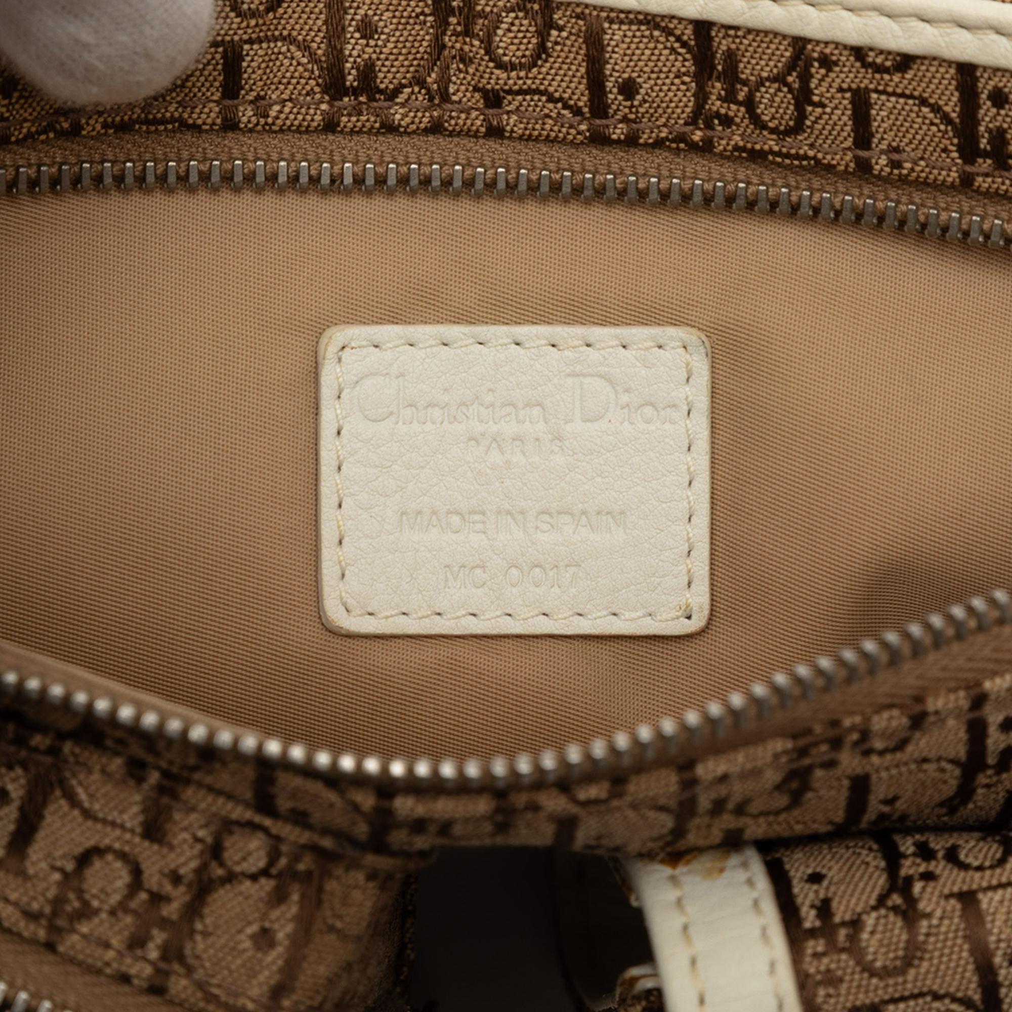 Dior Diorissimo Trotter Canvas Street Chic Belt Bag