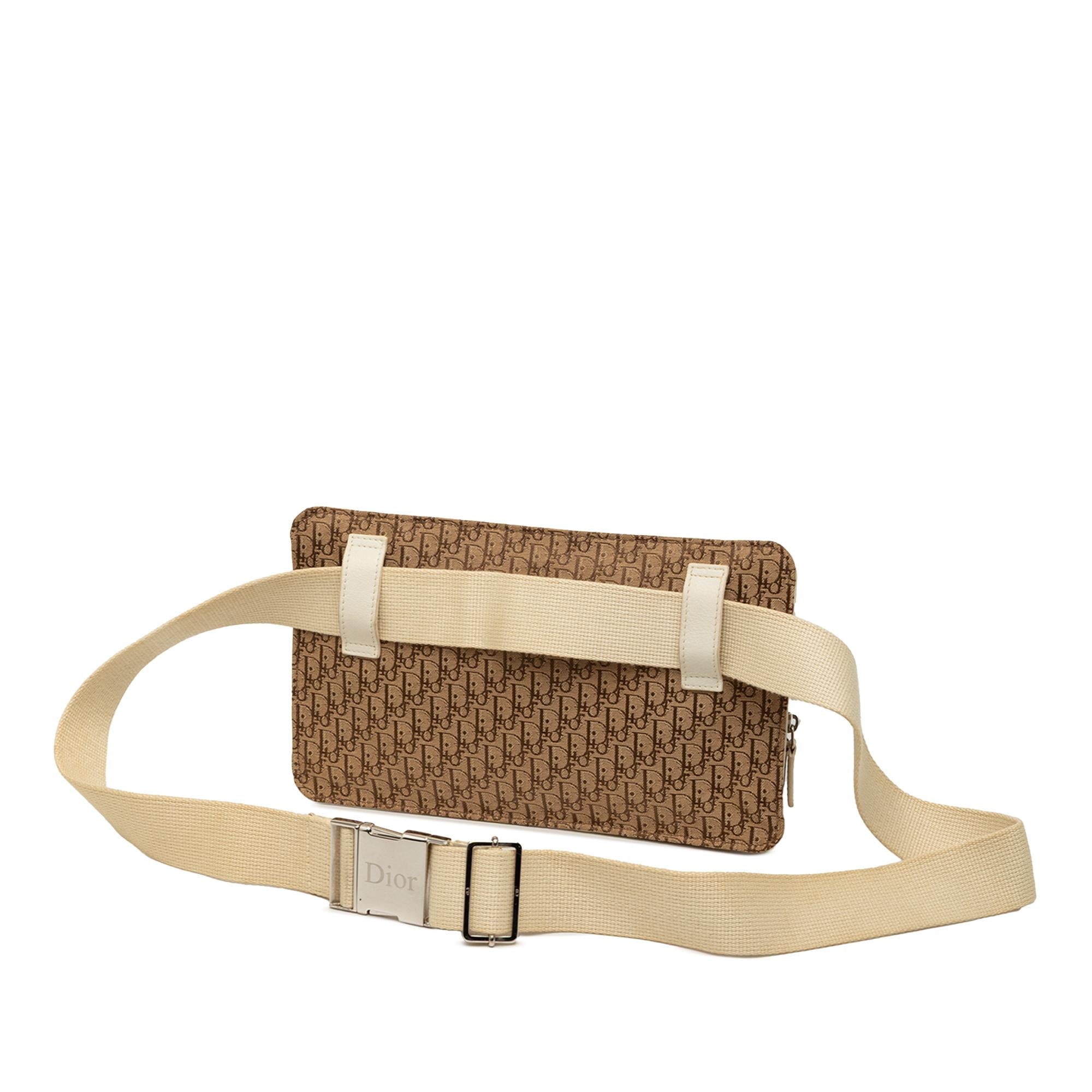 Dior Diorissimo Trotter Canvas Street Chic Belt Bag