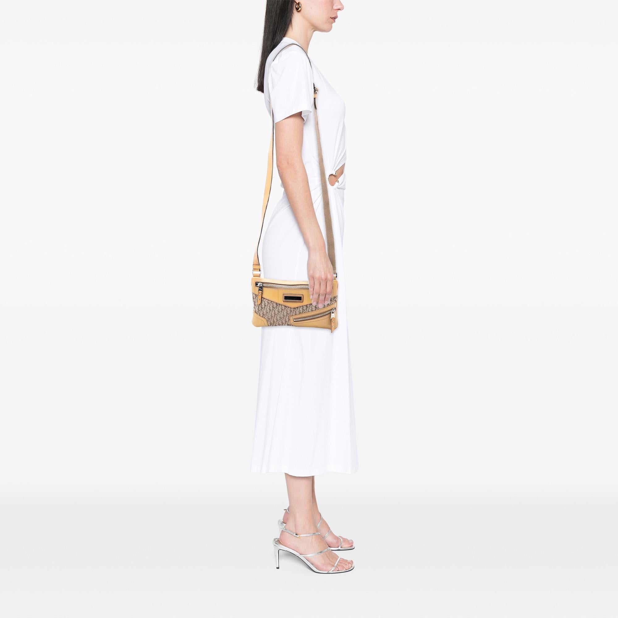 Dior Diorissimo Trotter Canvas Street Chic Crossbody