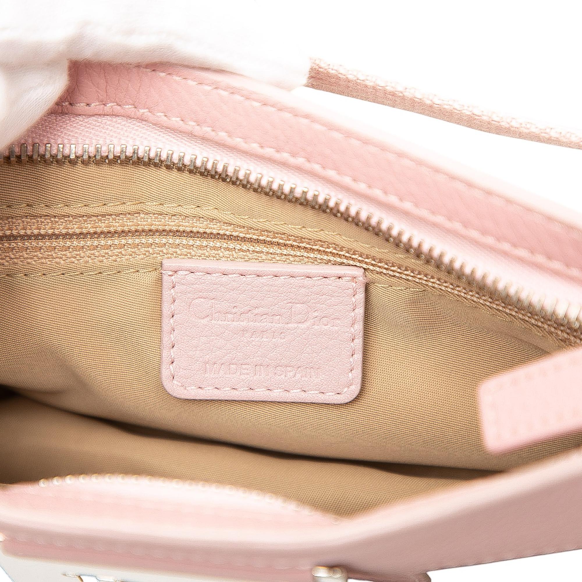 Dior Diorissimo Trotter Canvas Street Chic Shoulder Bag