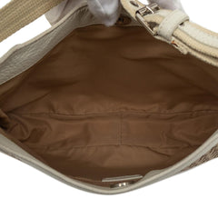 Dior Diorissimo Trotter Canvas Street Chic Shoulder Bag