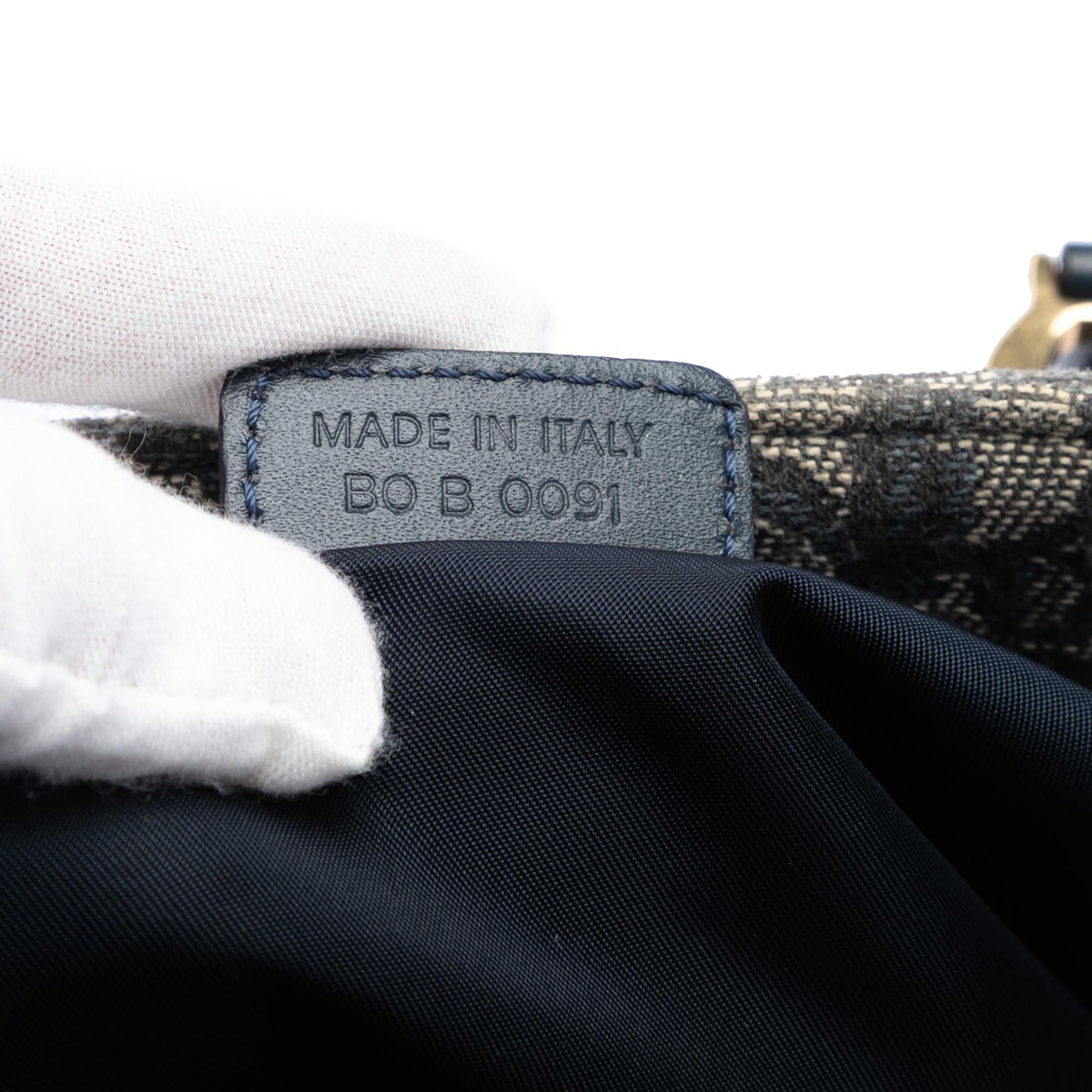 Dior Diorissimo Trotter Canvas Tote