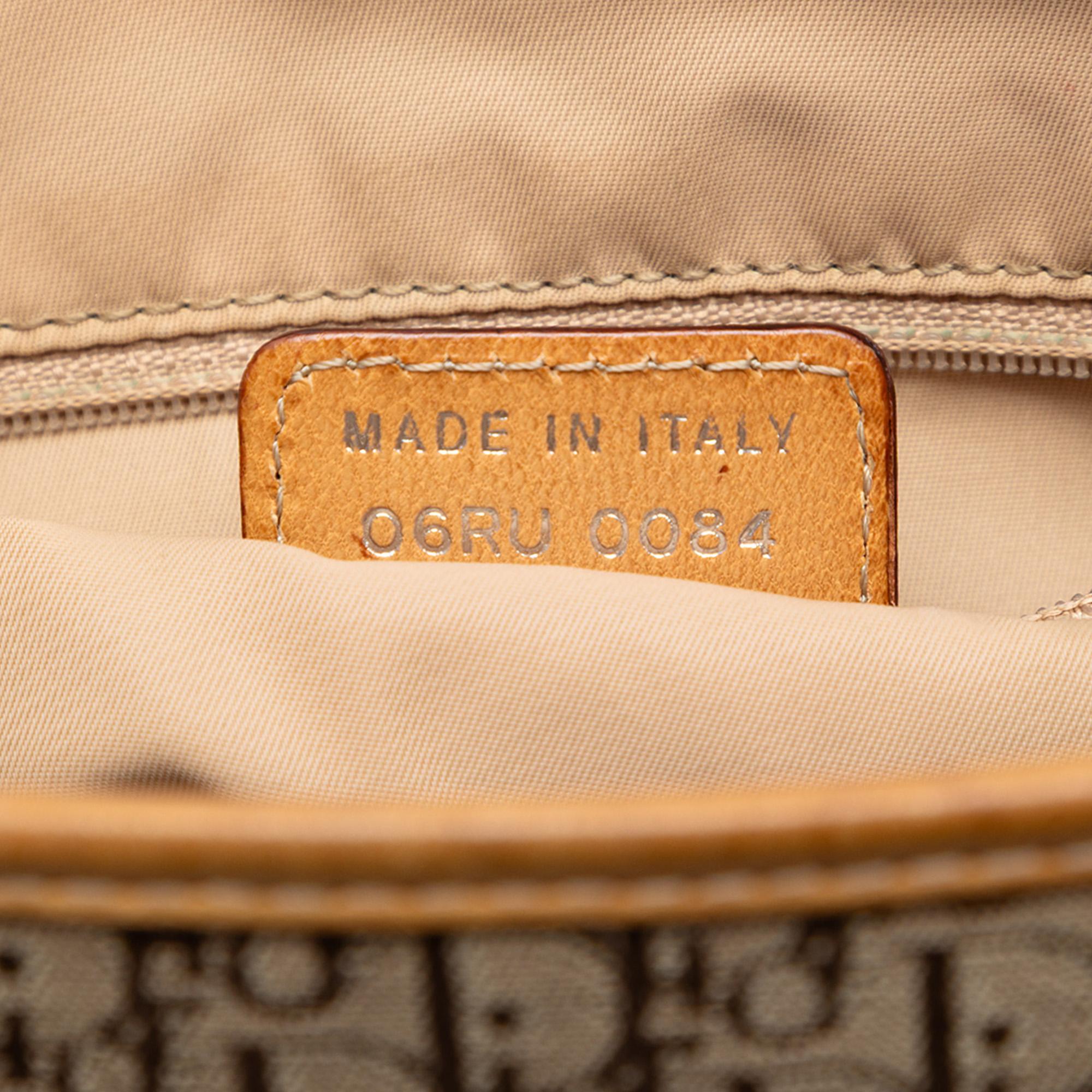 Dior Diorissimo Trotter Canvas Tote
