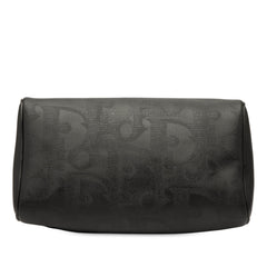 Dior Diorissimo Trotter Coated Canvas Boston Bag