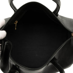 Dior Diorissimo Trotter Coated Canvas Boston Bag