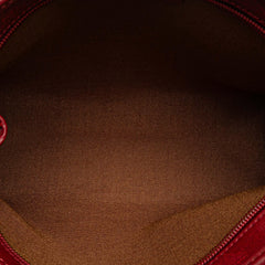 Dior Diorissimo Trotter Coated Canvas Clutch