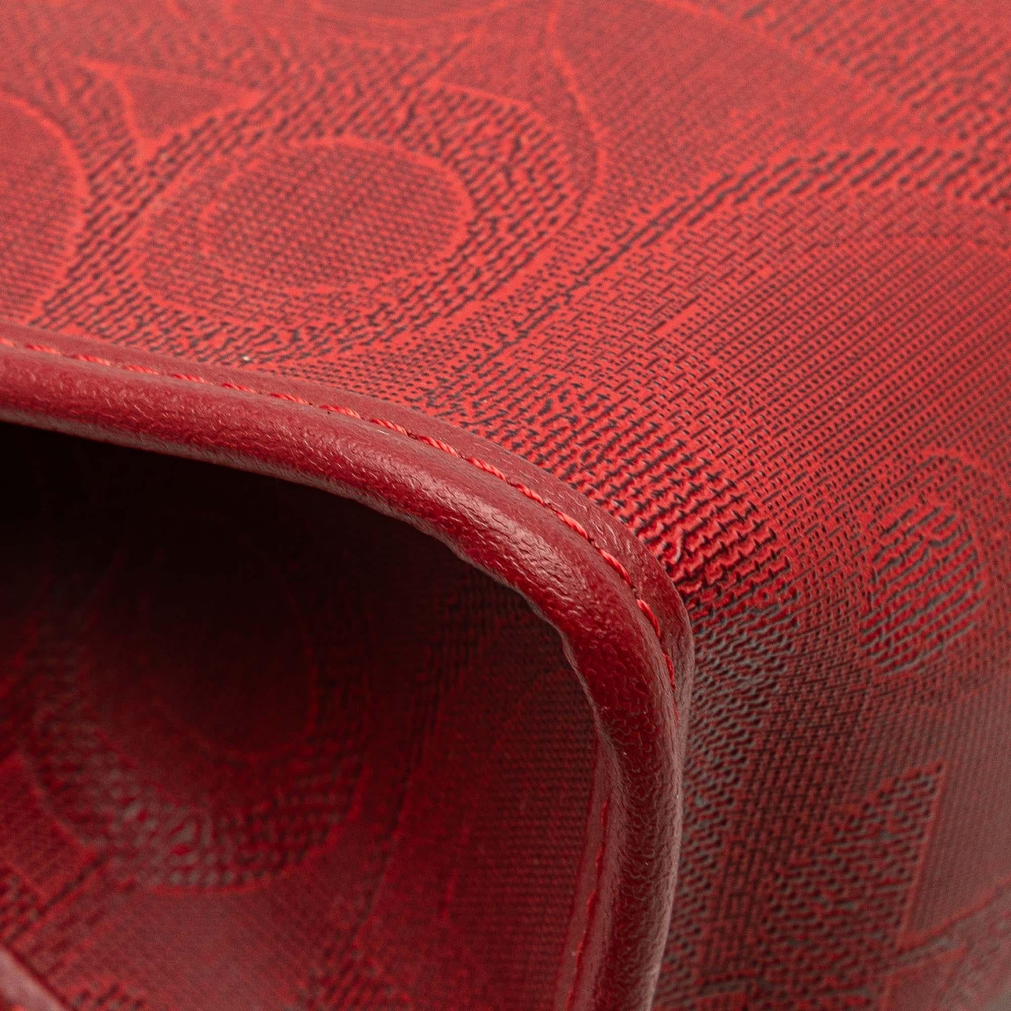 Dior Diorissimo Trotter Coated Canvas Clutch