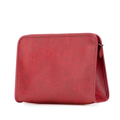 Dior Diorissimo Trotter Coated Canvas Clutch